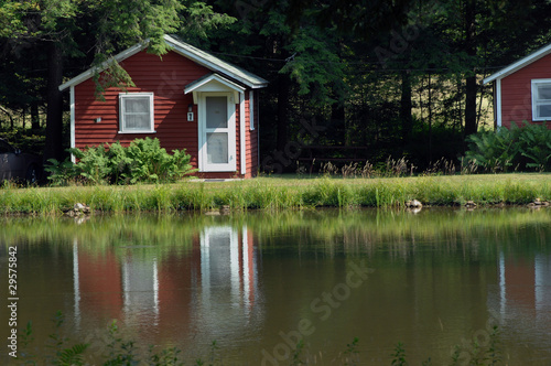 Photo: Cabins by the lake Cabins by the lake