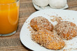 Honey cakes with nuts Honey cakes with nuts
