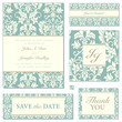 Vector Floral Frame Set Vector Floral Frame Set