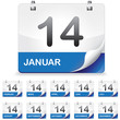 Kalender set blau Kalender set blau