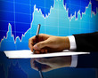 businessman's hand with pen
