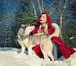 Red hood with a wolf