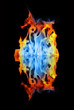 Abstract fire