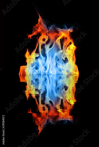 Photo: Abstract fire Abstract fire