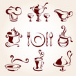 restaurant  elements set