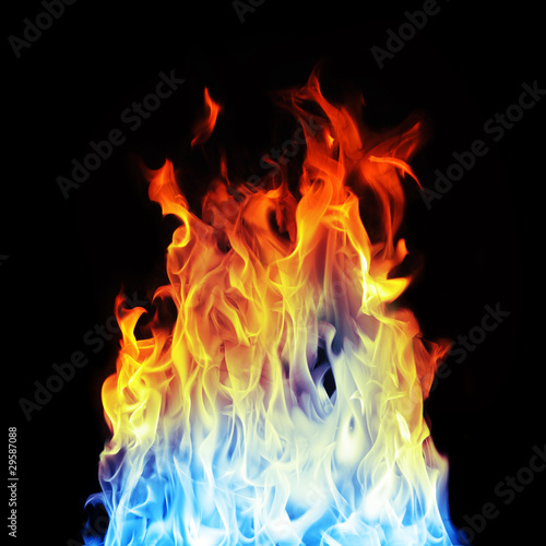 Photo: Burning gas Burning gas