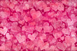 Valentine's Day background with pink hearts