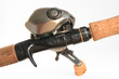Photo: Low-proflile casting reel with rod Low-proflile casting reel with rod