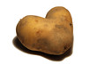 Foto: Kartoffel in Herzform Kartoffel in Herzform