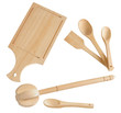 Wooden utensils.