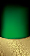 Vector: Abstract Green Gold Background Abstract Green Gold Background