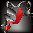 vector business background with arrow vector business background with arrow