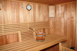wooden sauna