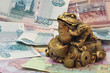 Frog and money
