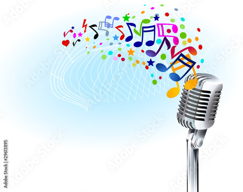 Vektor: Musik und Noten Musik und Noten