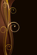 Fondo cioccolato vert. Fondo cioccolato vert.