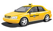 Vector isolated taxi, without gradients