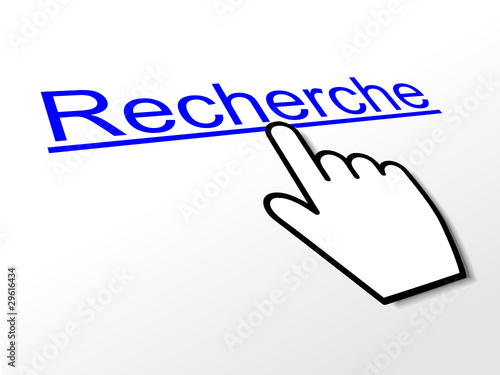 Zoom Not Available : Vector images are scalable to any size. Lien Hypertexte "RECHERCHE" (rechercher sur internet bouton web)