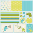 Photo en ligne au meilleur prix Design elements for baby scrapbook