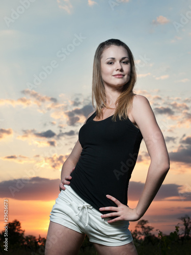 Photo: fitness girl fitness girl