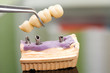 Dental implant head and bridge