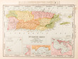 Antique Vintage Color Map of Puerto Rico Antique Vintage Color Map of Puerto Rico