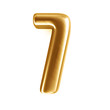 goldene Nummer - 7