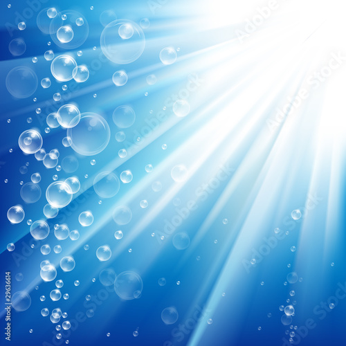 Vector: Blue ocean Blue ocean