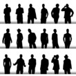 fashion men vector set