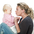 communication entre mère et tout-petit