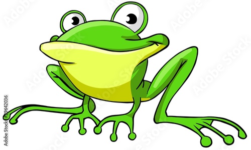 Cartoon Frog.
