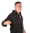 Enraged Latino Man