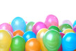color balloons isolated on white