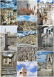 Matera collage. Matera collage.