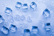 Ice cubes & aqua Ice cubes & aqua
