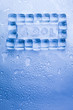 Ice cubes & aqua Ice cubes & aqua