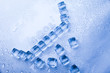Ice cubes & aqua Ice cubes & aqua