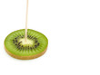Last slice of a kiwi