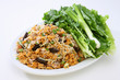 Thai sausage salad (Nam Kao Tod)