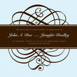 Vector Brown Ornament and Ornate Frame Vector Brown Ornament and Ornate Frame