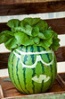 carved art on watermelon carved art on watermelon