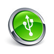 icône bouton internet usb