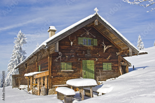 Foto: Wasensteiner Alm im Winter Wasensteiner Alm im Winter