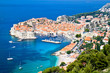 A panoramic view of an old city of Dubrovnik