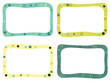 Set of cute frames