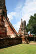 Pagoda in Ayutthaya, Thailand.