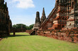 Pagoda in Ayutthaya, Thailand.