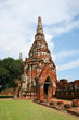 Pagoda in Ayutthaya, Thailand.