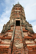 Pagoda in Ayutthaya, Thailand.