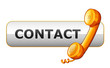 Vektor: bouton contact téléphone bouton contact téléphone